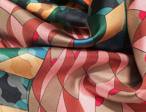 Manufacturers of silk scarves Italy 02